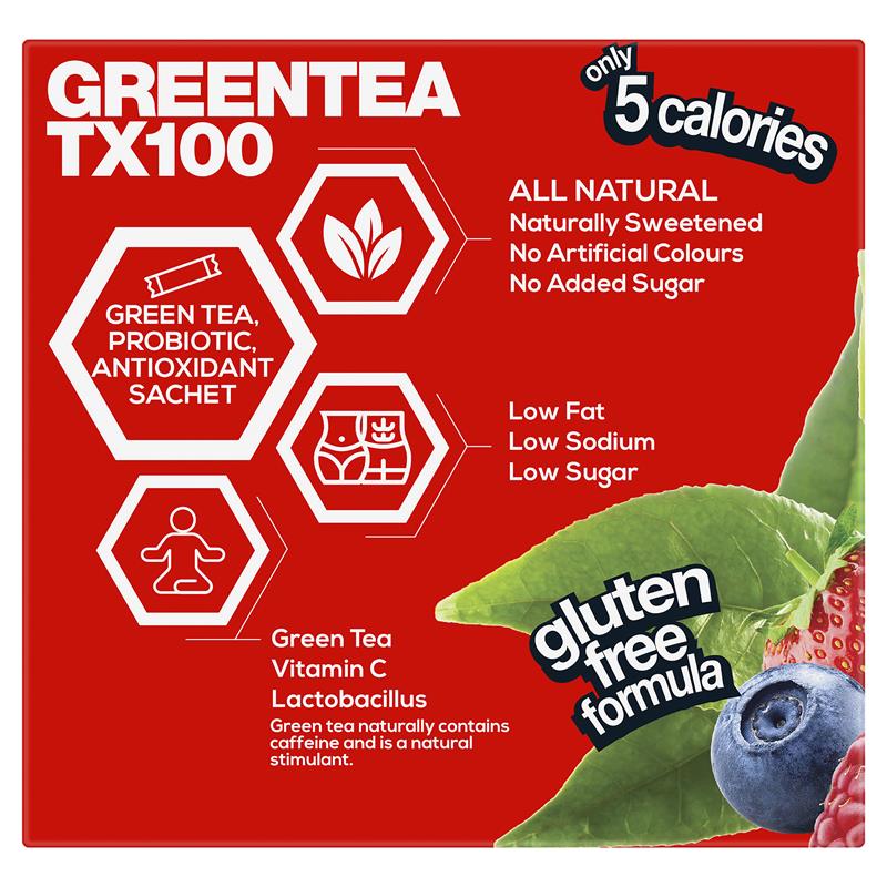 BSc Green Tea TX100 Super Berry 60 x 3g Serve NEW