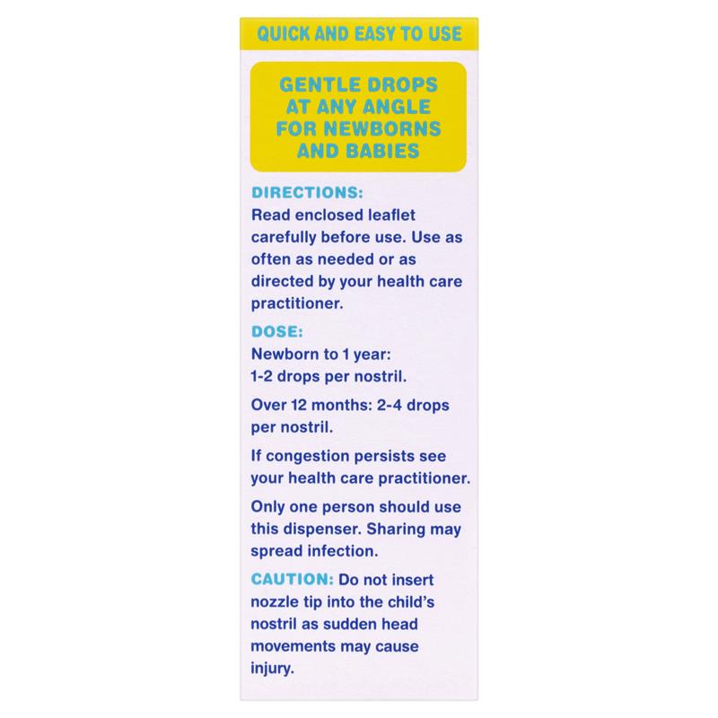 FLO Baby Saline Nasal Drops 15ml