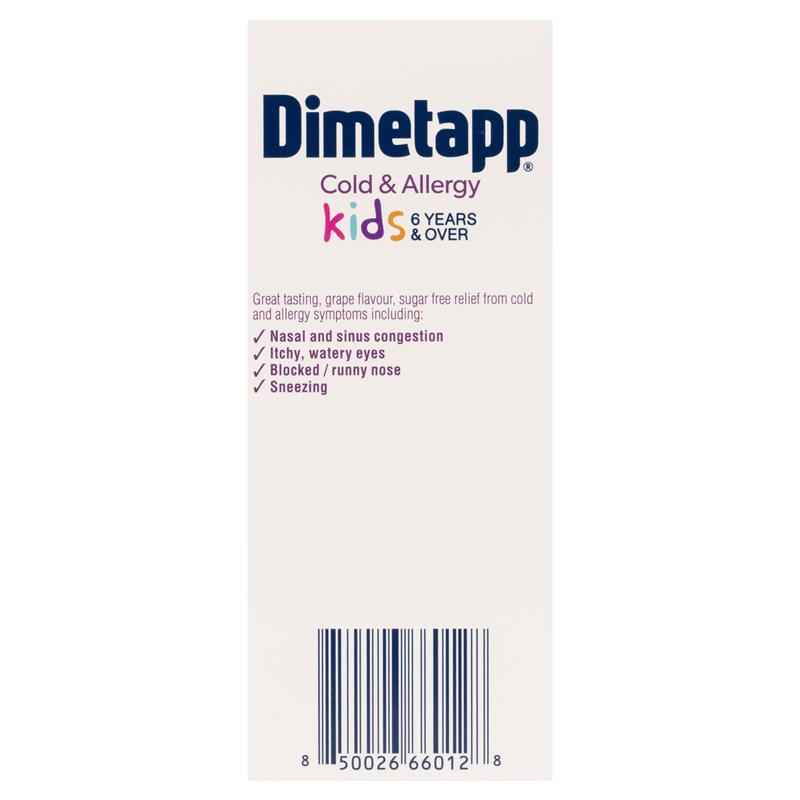 Dimetapp Cold and Allergy 200mL