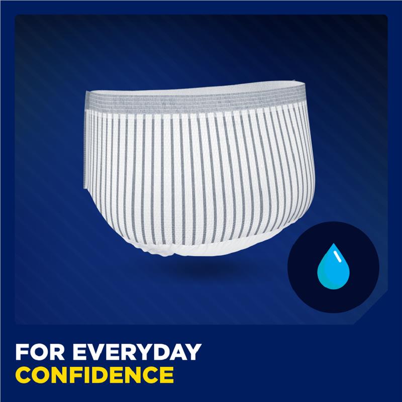 TENA Men Level 4 Pants Medium/Large 8 Pack