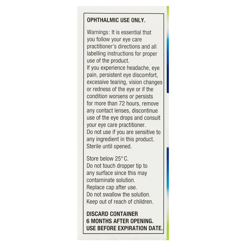 Tears Naturale Artificial Tears Eye Drops 15mL