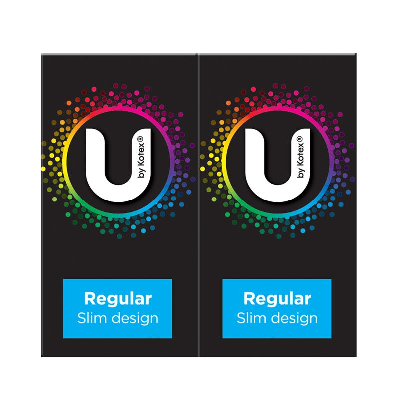 U by Kotex Slim Tampons Regular 32 Pack