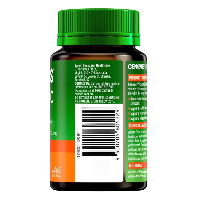 Cenovis Vitamin C 250mg 150 Tablets - GimmeNow