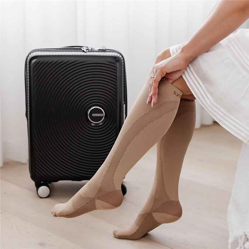 Synxplus Flight & Recovery Socks Beige Medium