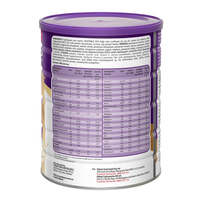 Pediasure Vanilla New Formula 850g - GimmeNow