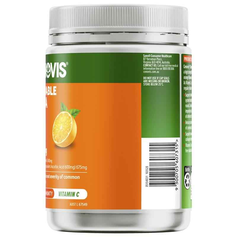 Cenovis Chewable Mega C 1000mg 300 Tablets Exclusive