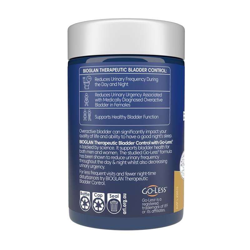 Bioglan Bladder Control 60 Capsules