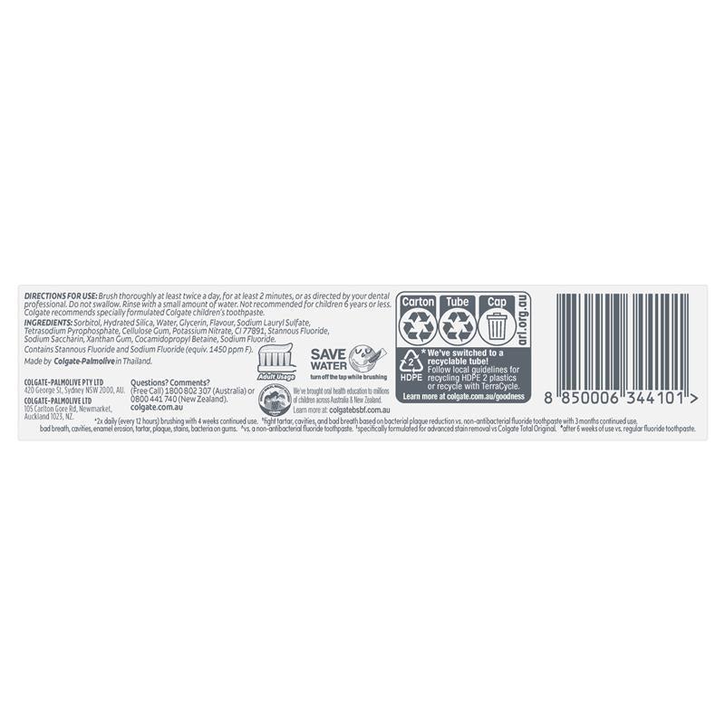 Colgate Toothpaste Total Active Prevention Whitening 115g