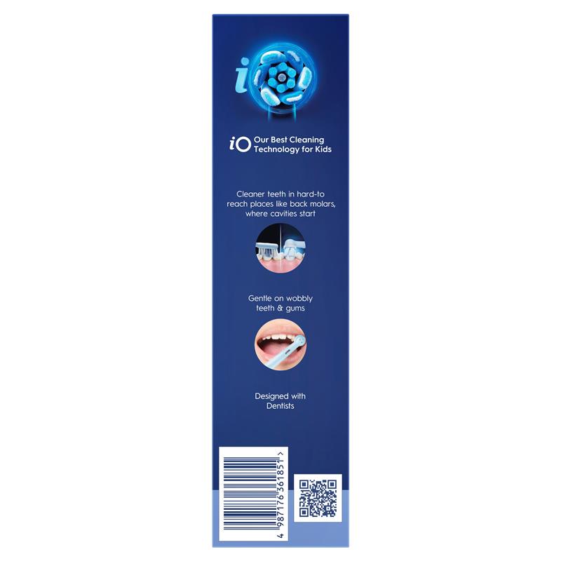 Oral B Electric Toothbrush iO 2 Kids Clean & Gentle Stitch Blue