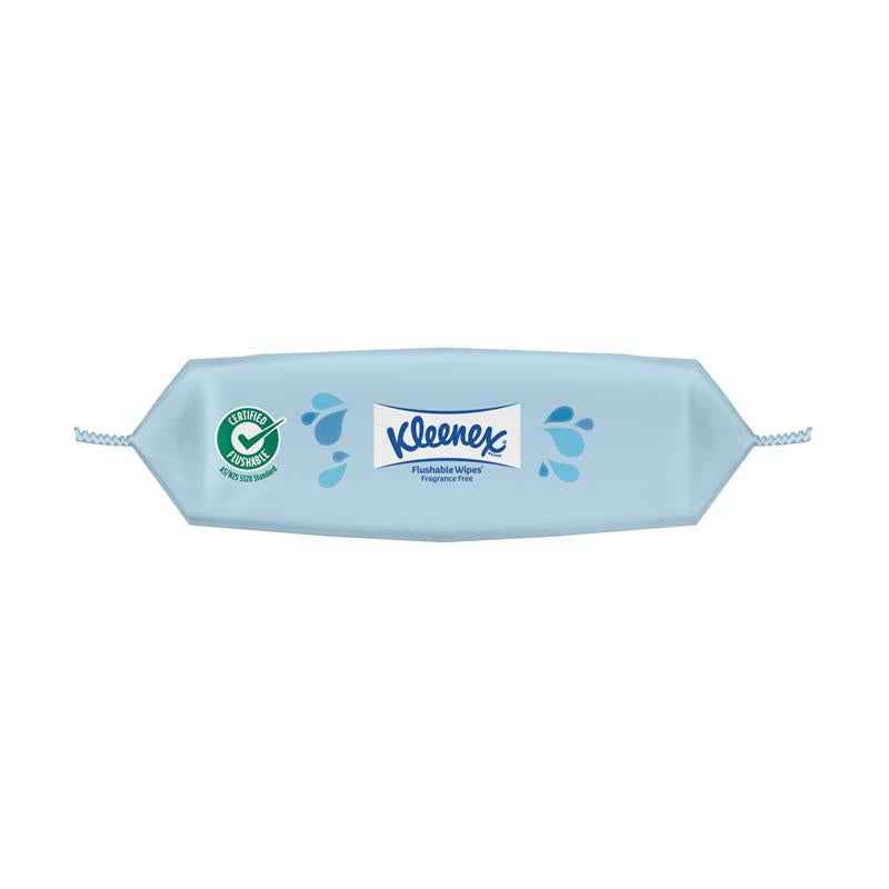 Kleenex Flushable Wipes Fragrance Free 36 Wipes