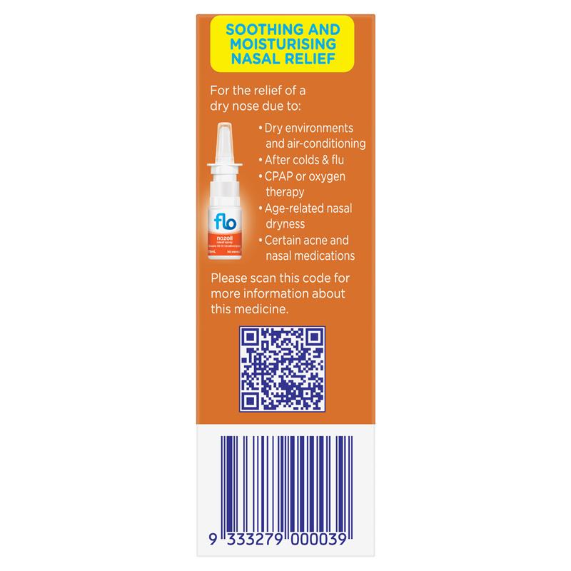 FLO Nozoil Nasal Spray 15ml - GimmeNow