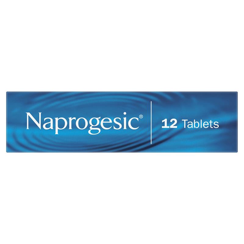 Naprogesic 275mg Tablets 12 Pack