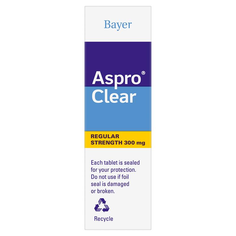 Aspro Clear Pain Relief 24 Soluble Tablets