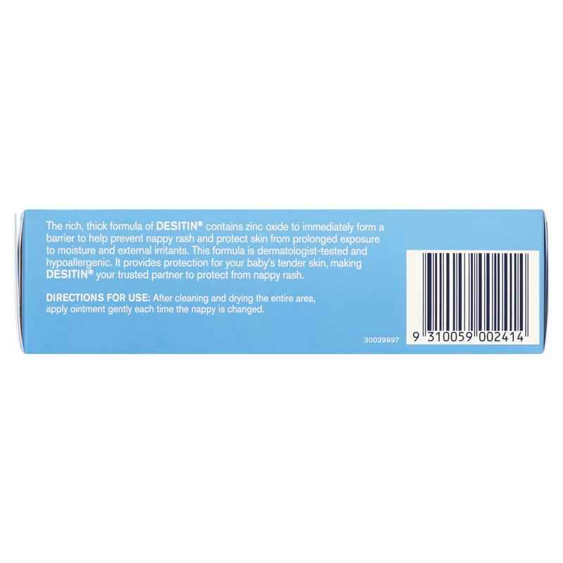 Desitin Rapid Protection Nappy Rash Barrier Ointment 100g