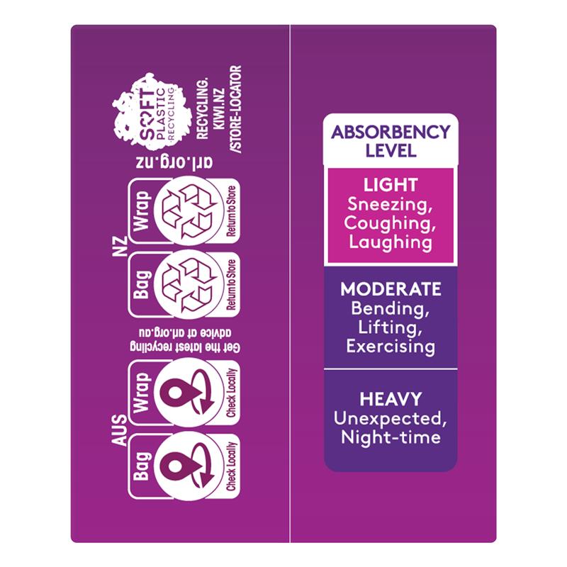 Poise Extra Light Liner Bulk 30 Pack