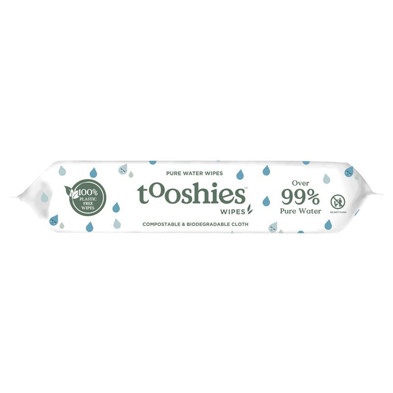 Tooshies Baby Wipes Pure Water 70 Pack - GimmeNow