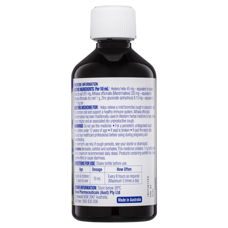 Durotuss Lingering Cough + Immune Support 350ml