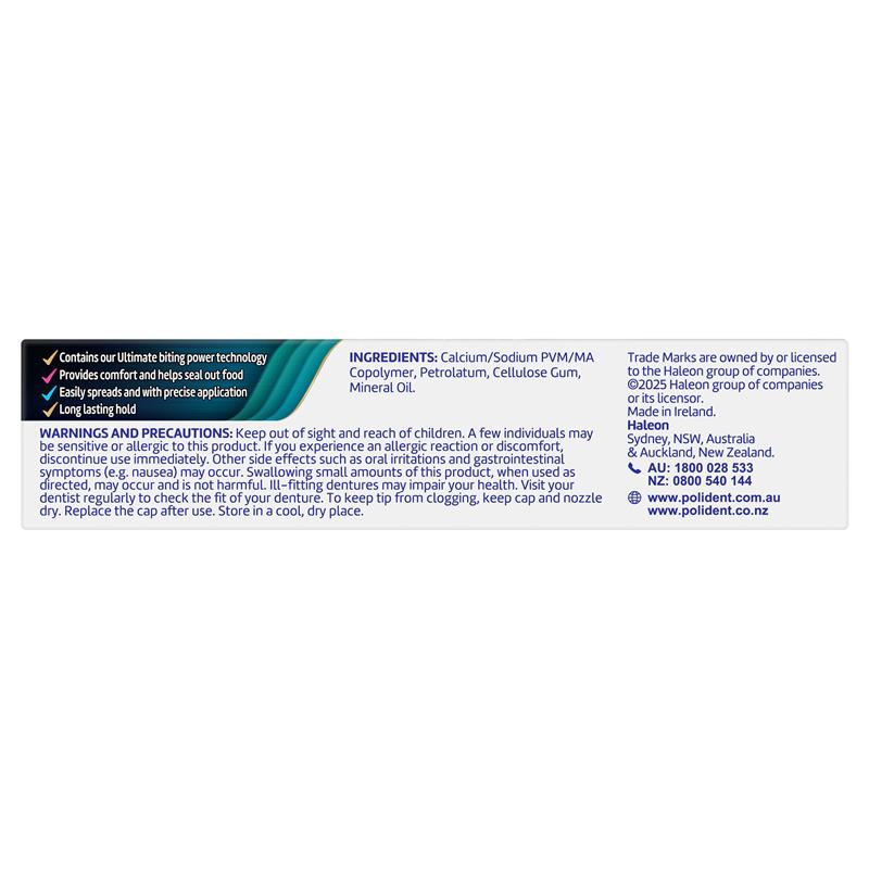 Polident Ultimate Denture Adhesive 40g