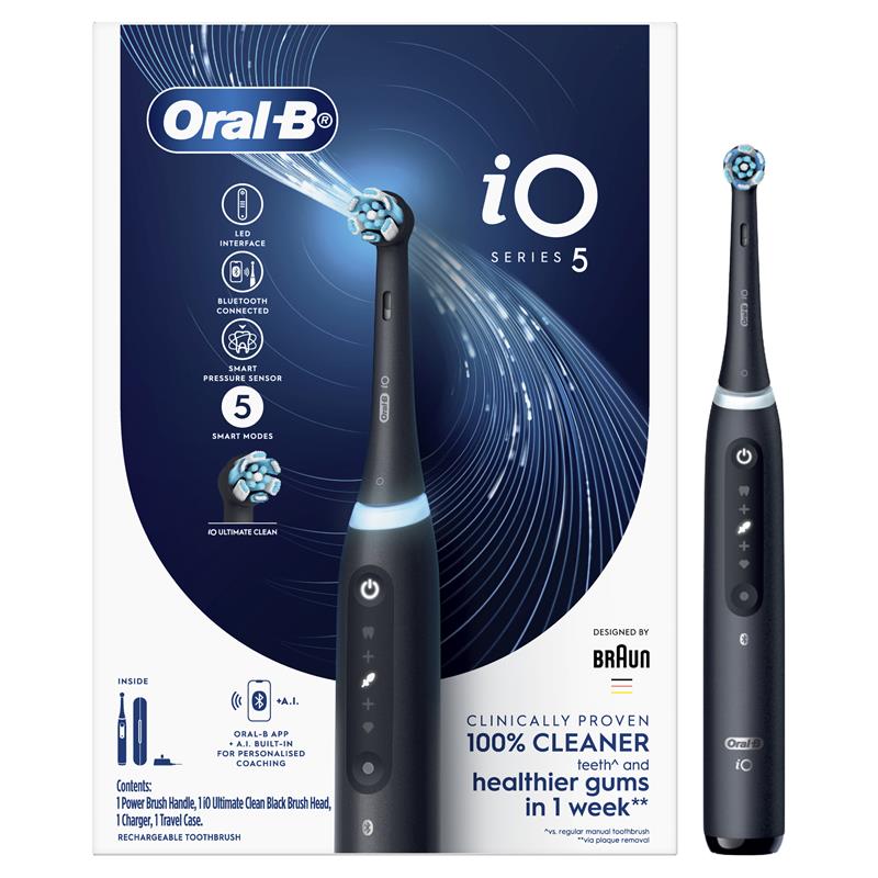 Oral B Power Toothbrush iO 5 Series Black