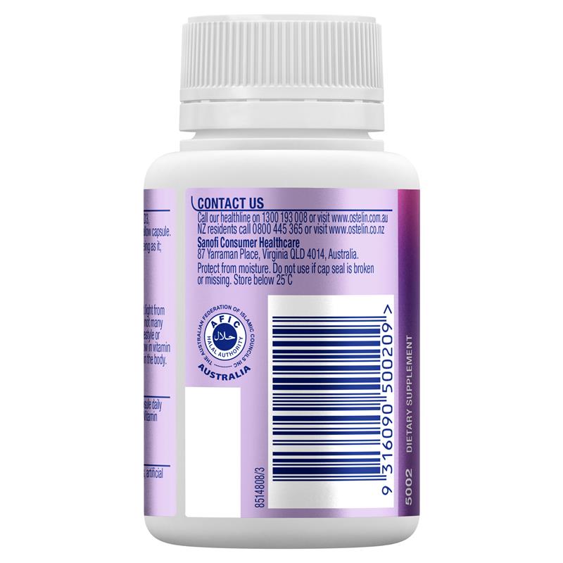 Ostelin Vitamin D3 1000IU 130 Capsules - GimmeNow