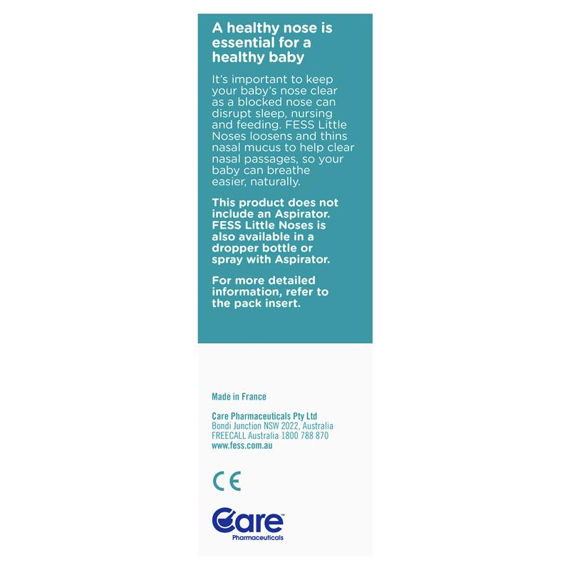 Fess Little Noses Saline Nose Spray Single 15ml - GimmeNow