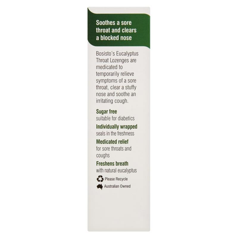 Bosisto's Eucalyptus Throat Lozenges 50g