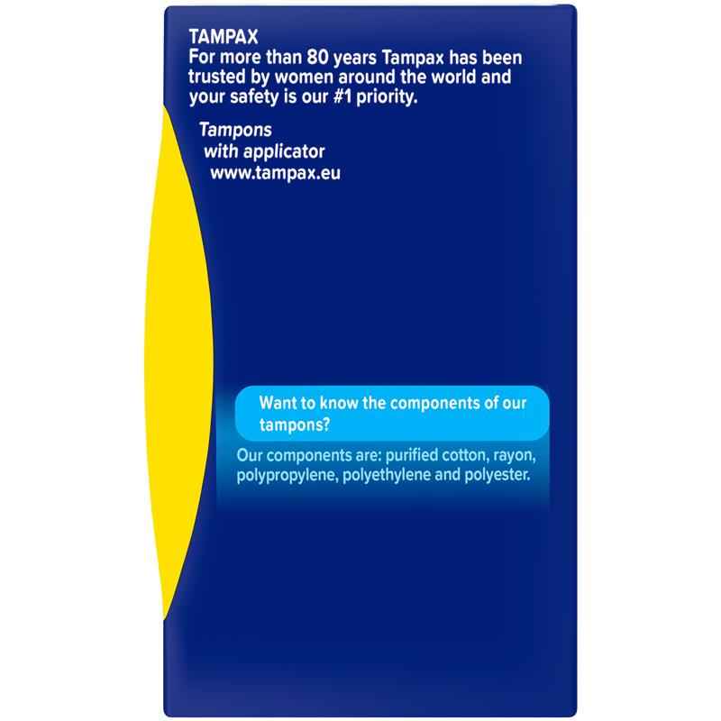 Tampax Pearl Compak Tampons Mini 18 Pack