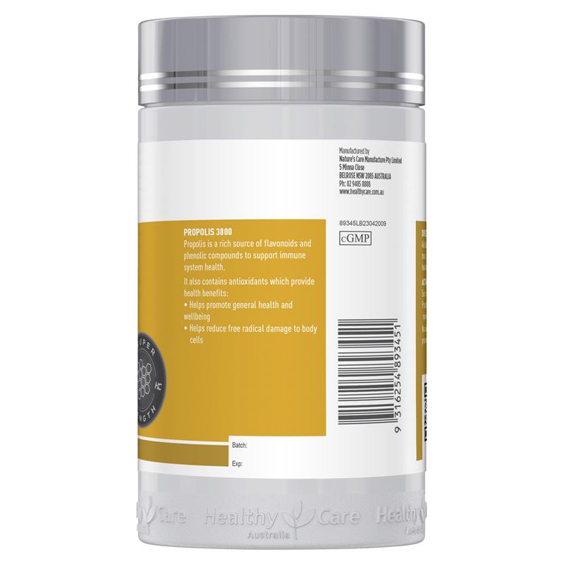 Healthy Care Ultra Premium Propolis 3800mg 200 Capsules