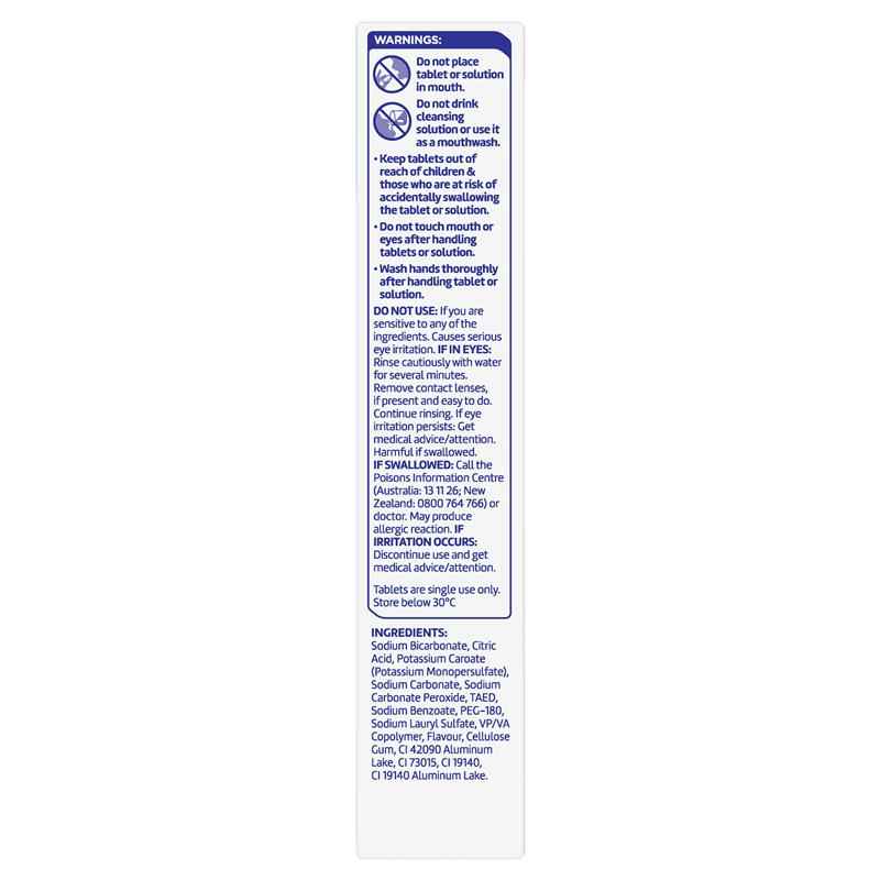 Polident Denture Cleanser Fresh Active Tablets 36