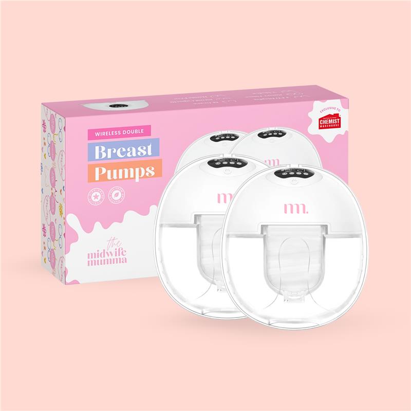 The Midwife Mumma Double Breast Pump Handsfree with Carry Case Exclusive - GimmeNow