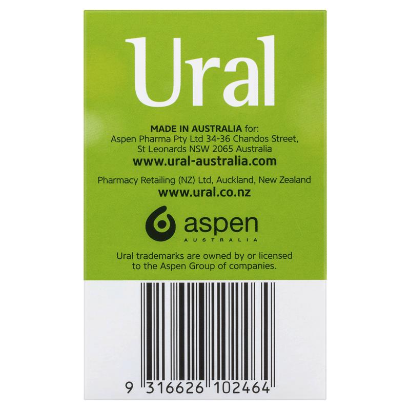 Ural Effervescent Powder Lemon 28 Sachets - GimmeNow