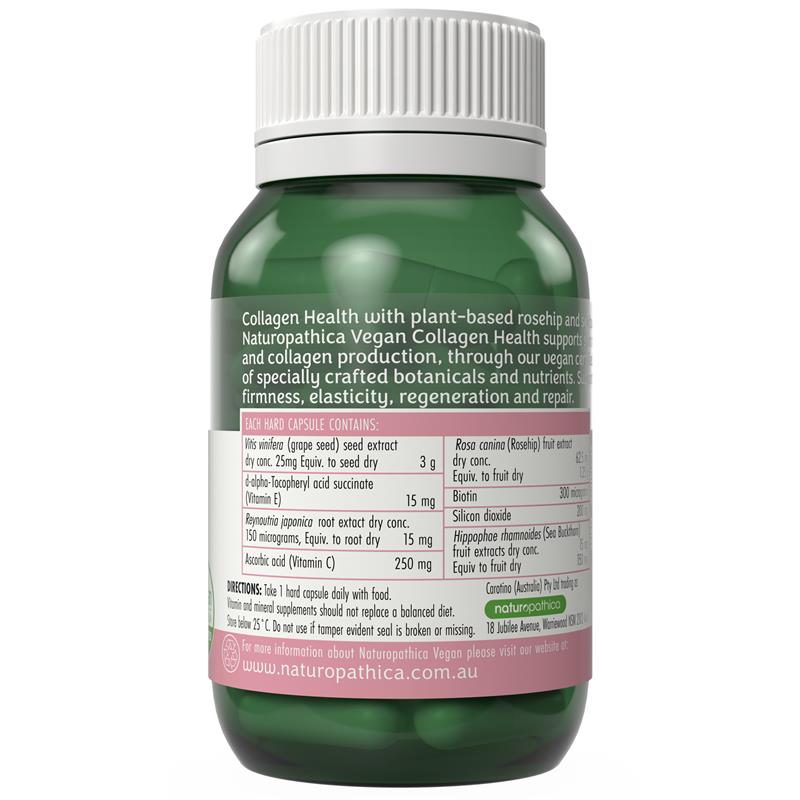 Naturopathica Vegan Collagen Health 60 Capsules