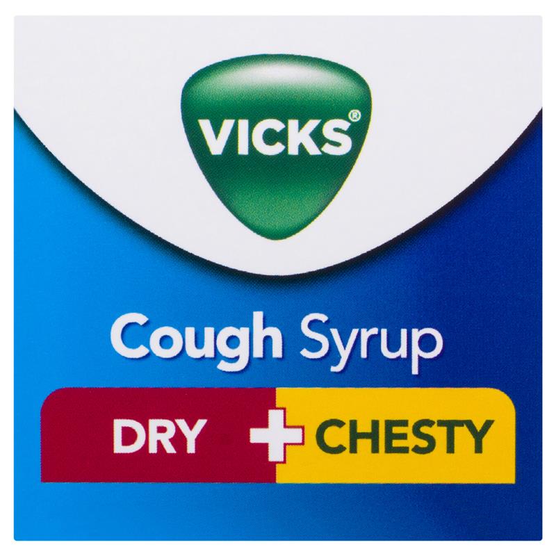 Vicks Cough Syrup Dry + Chesty 200ml - GimmeNow