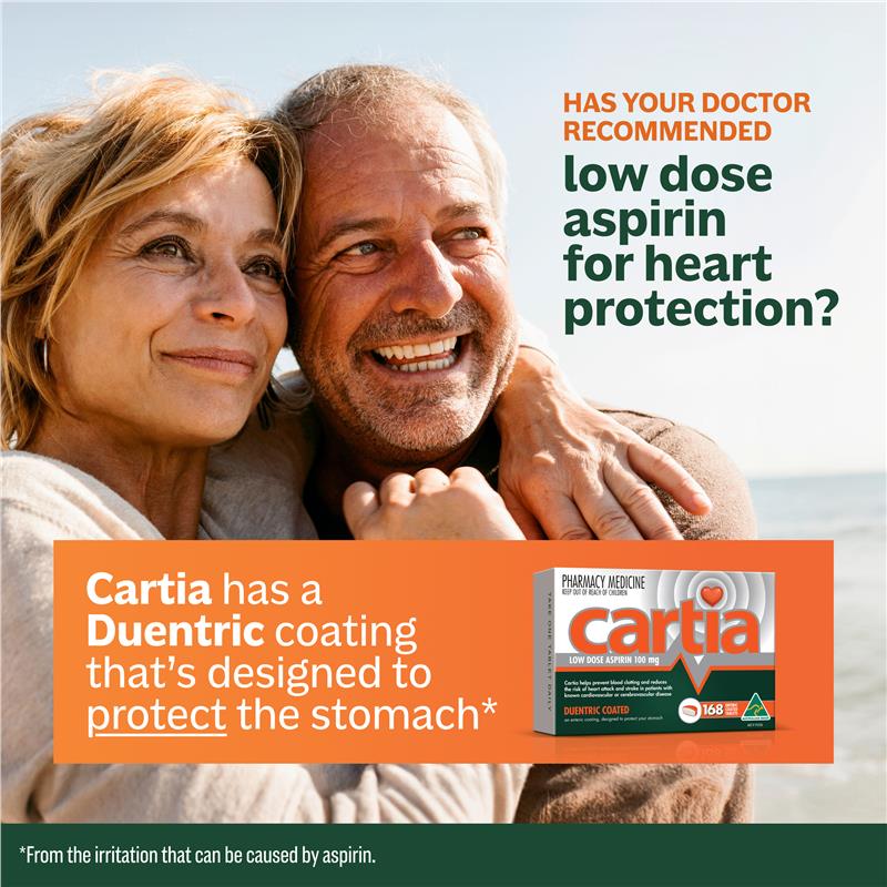 Cartia 100mg Tablets 84