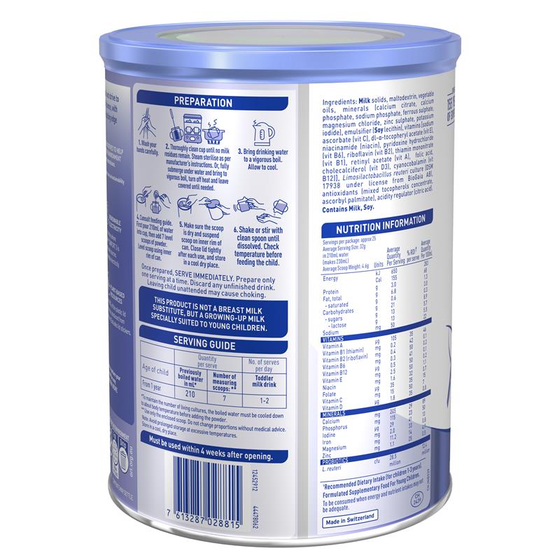 Nestle NAN COMFORT 3 Toddler Milk Drink Powder, From 1 year – 800g