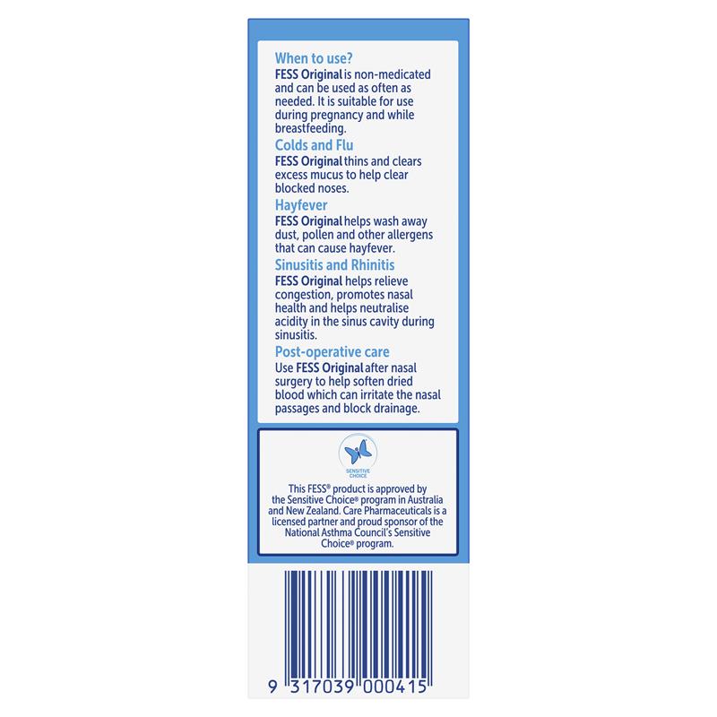 Fess Original Nasal Spray 75ml - GimmeNow