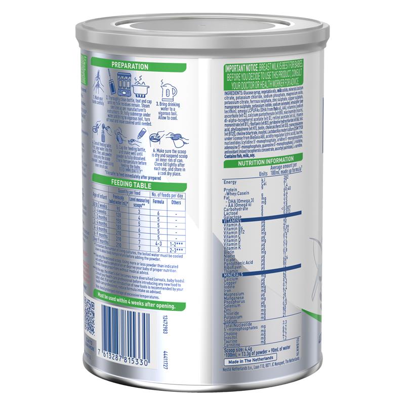 Nestle NAN ExpertPro LR Lactose Intolerance From Birth 400g