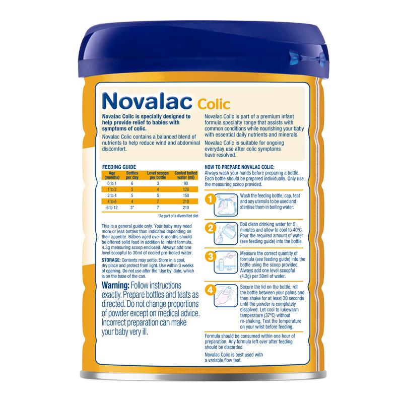 Novalac AC Colic Infant Formula 800g