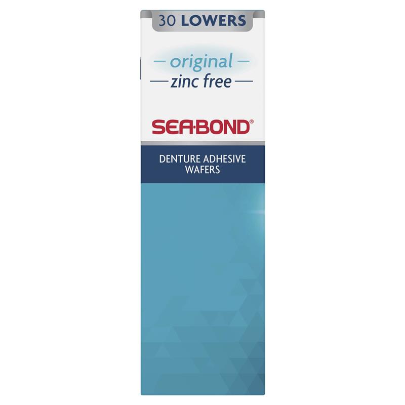 Sea Bond Denture Adhesive Lowers 30