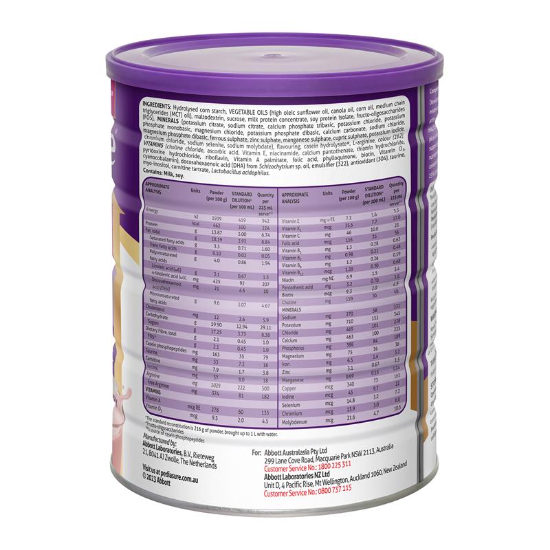 Pediasure Strawberry New Formula 850g - GimmeNow