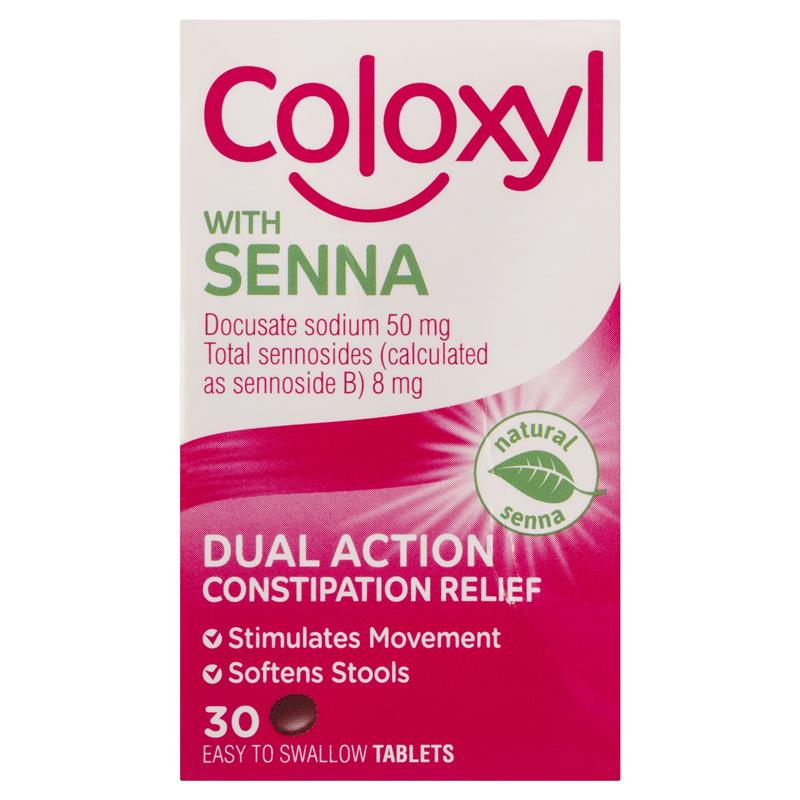 Coloxyl & Senna 30 Tablets - GimmeNow