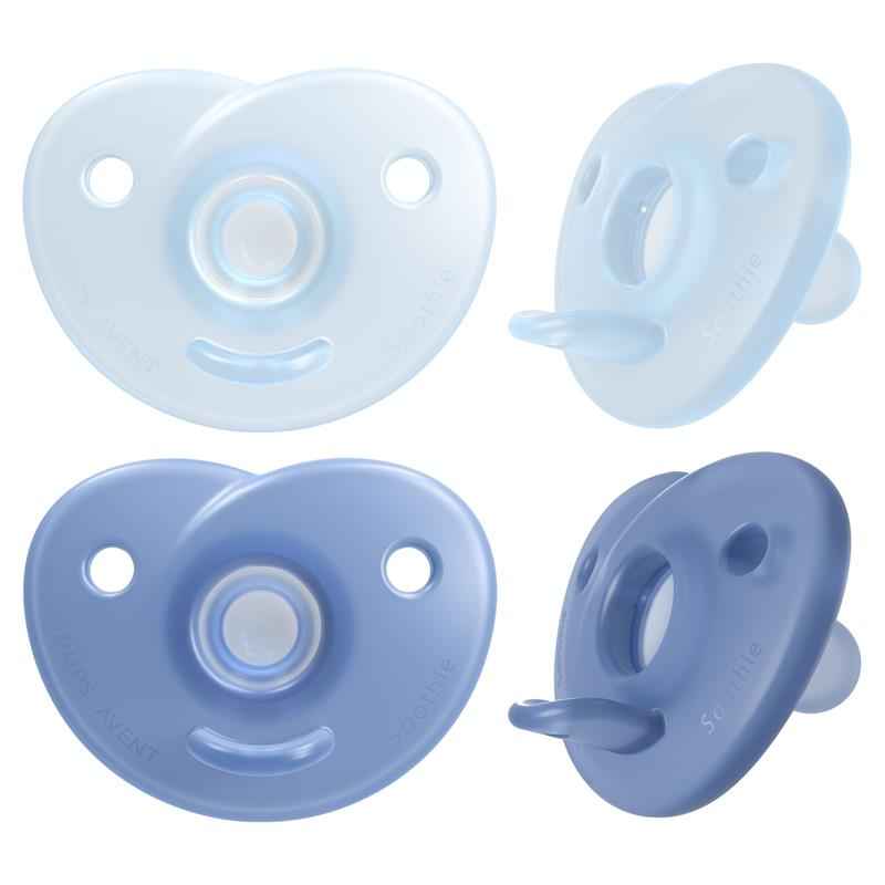 Avent Soothie Blue 0-6 Months 2 Pack