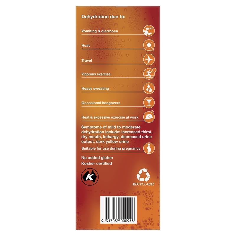 Hydralyte Rehydration Orange Flavoured Ice Blocks 16 Pack