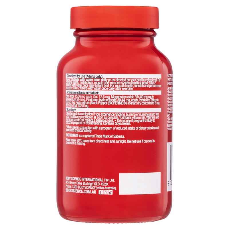 BSc Zinc Magnesium Vitamin B6 60 Tablets
