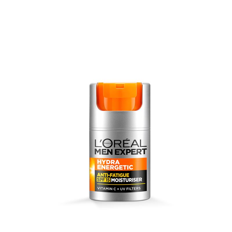 L'Oreal Men Expert Hydra Energetic SPF15 Mens Moisturiser 50mL