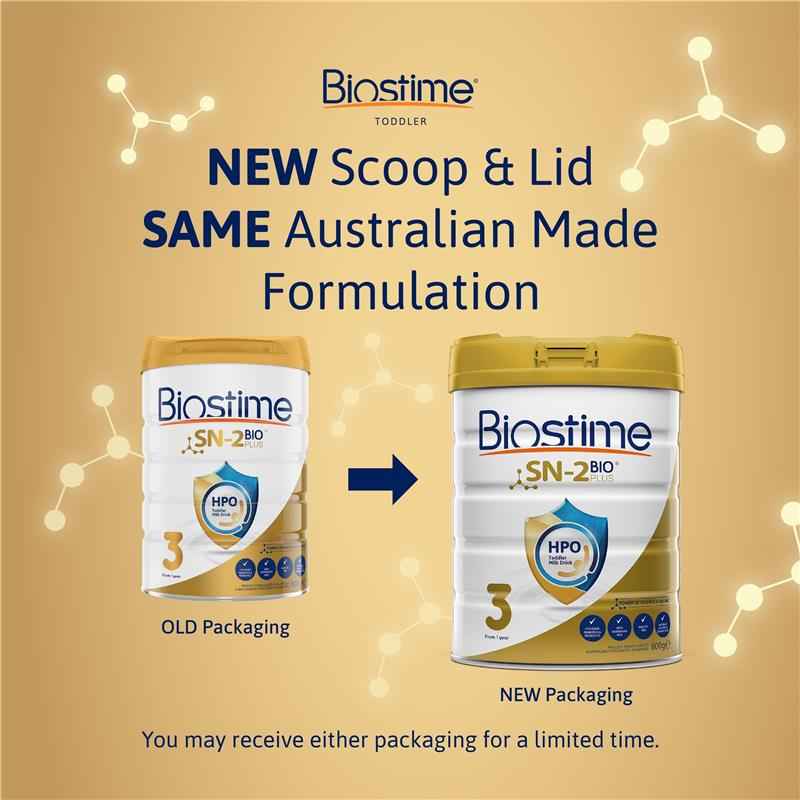 Biostime SN-2 BIO PLUS HPO Toddler Milk Drink Stage 3 800g