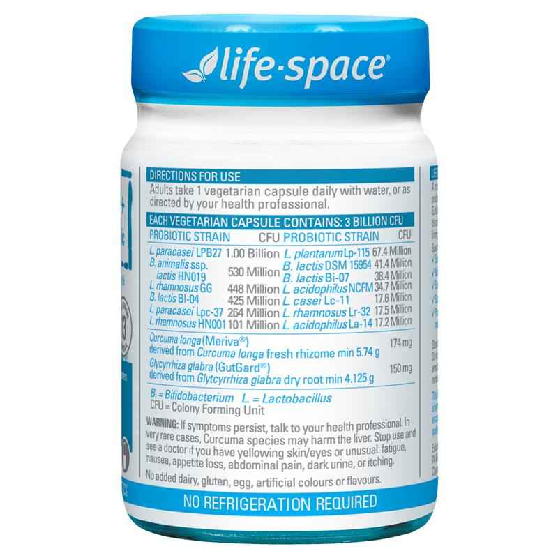 Life-Space Gut Relief + Debloat Probiotic 30 Capsules