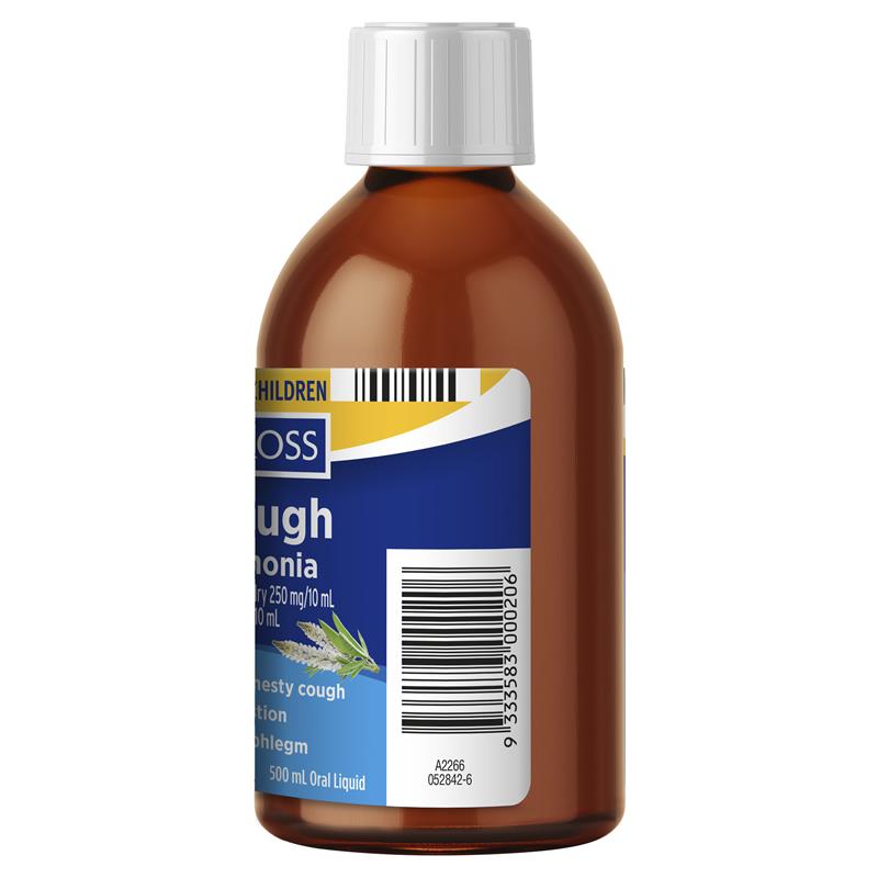 Gold Cross Senega & Ammonia Mixture 500ml
