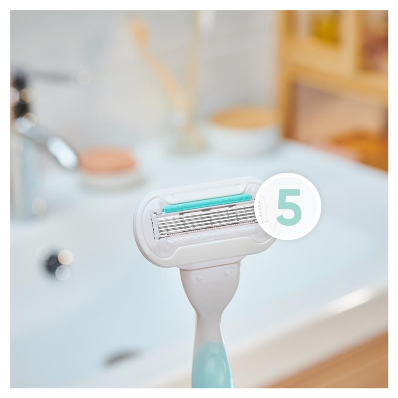 Gillette Venus Deluxe Smooth Sensitive Blade Refills 4 Pack - GimmeNow