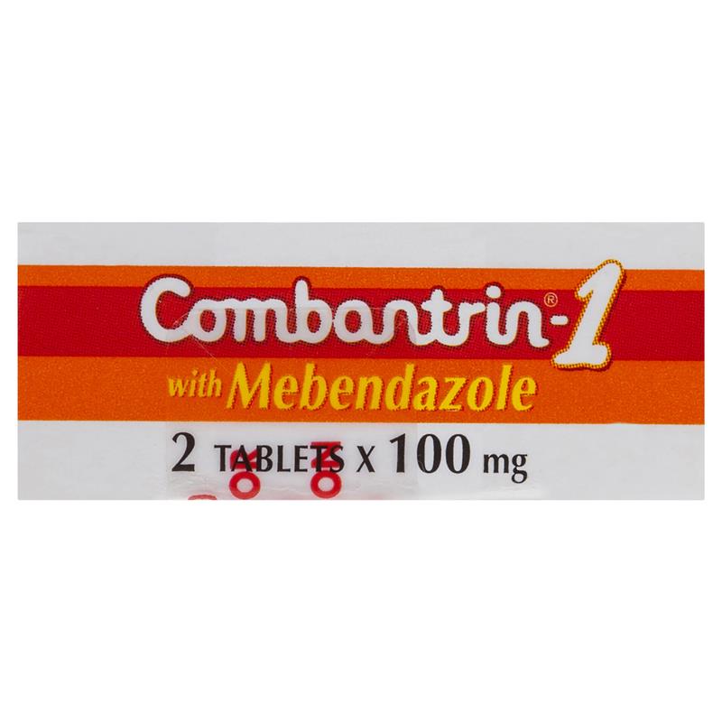 Combantrin -1 Threadworm Tablets 2 Pack - GimmeNow